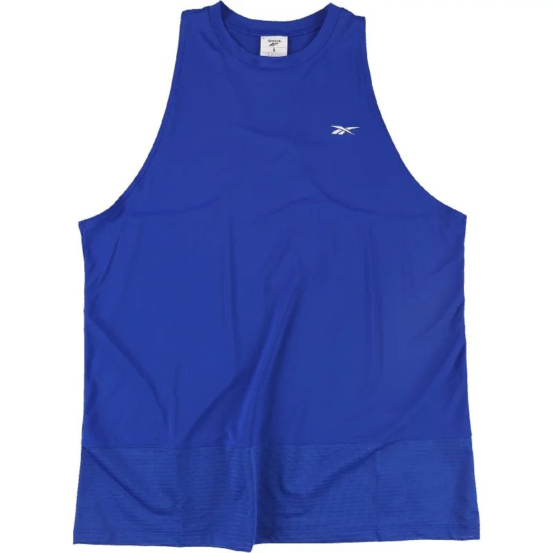 Reebok Womens Workout Ready Tank Top, Blue, XX-Large