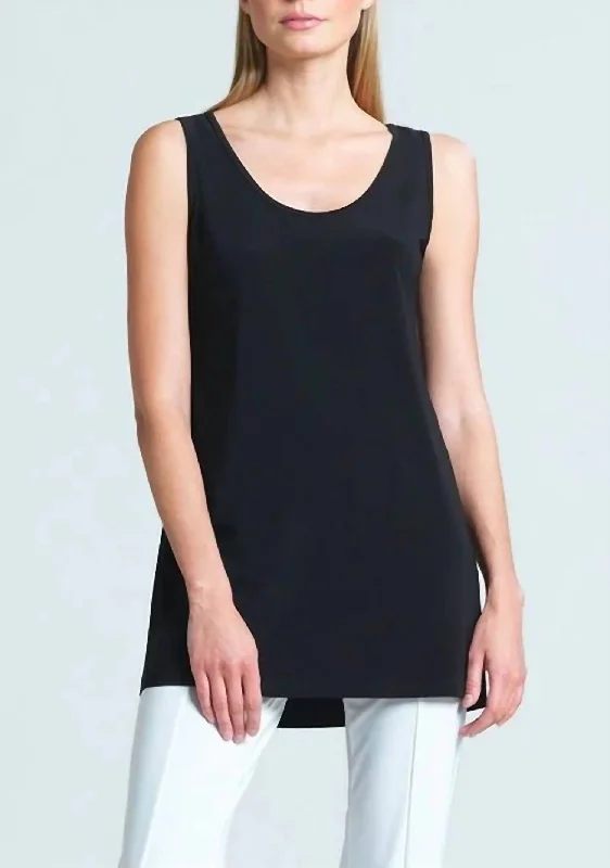 Tunic Tank In Black