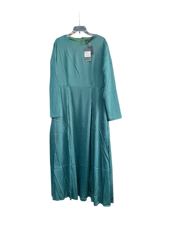 Dress Party Long By Kabayare In Green, Size: Xl