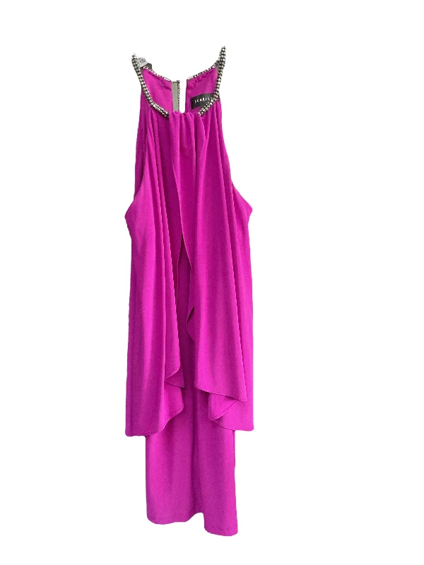 Dress Casual Midi By Scarlett In Purple, Size: 4