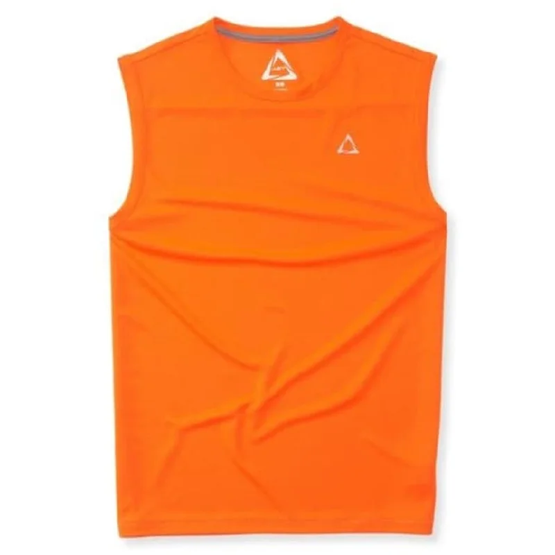 Aeropostale Mens Wick Away Tank Top, Orange, X-Small