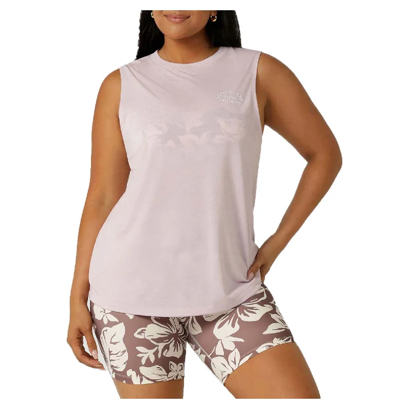 Women's Lotus Muscle Tank