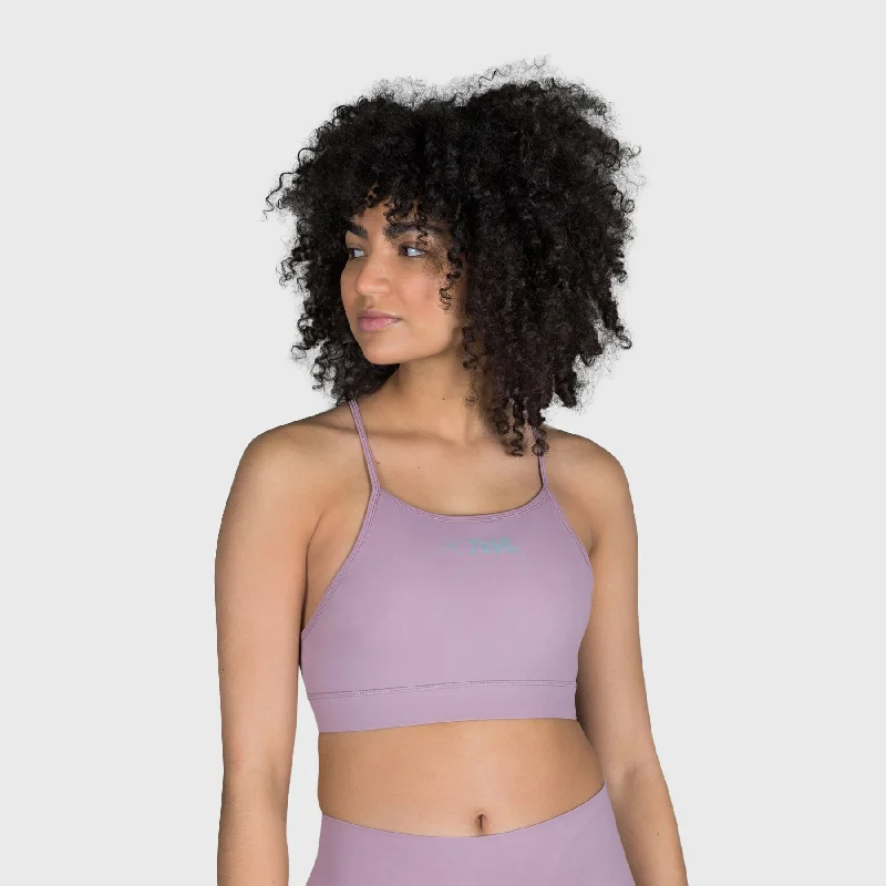 TWL - WOMEN'S FLEET BRA - LILAC CHALK