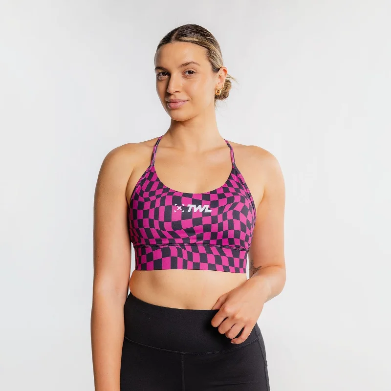 TWL - WOMEN'S PULSE BRA - WARP/ORCHID