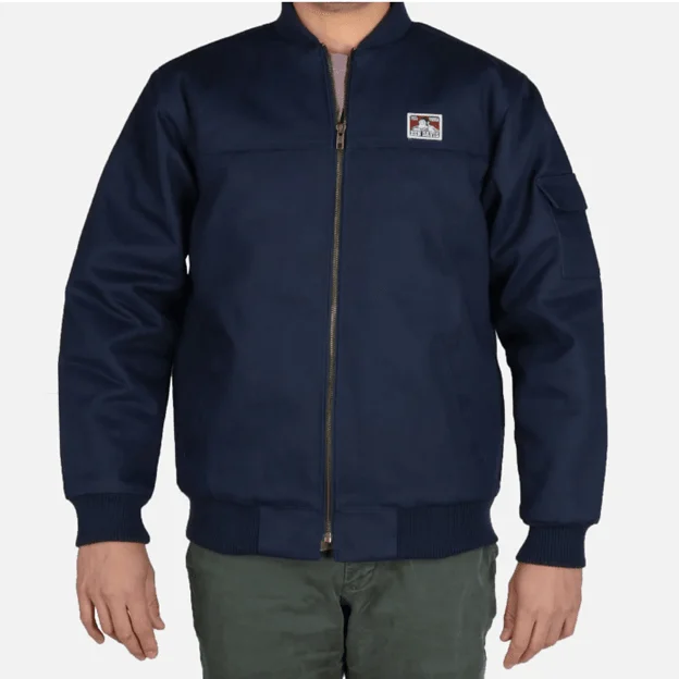 Closeout: Bomber Jacket, Navy