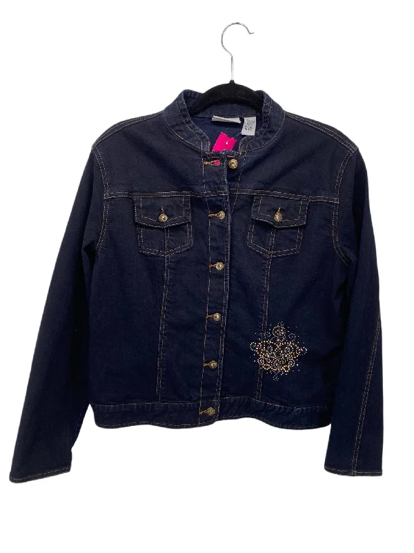 Chico's Misses Size Chico's 2 (12) Denim Tops Jacket