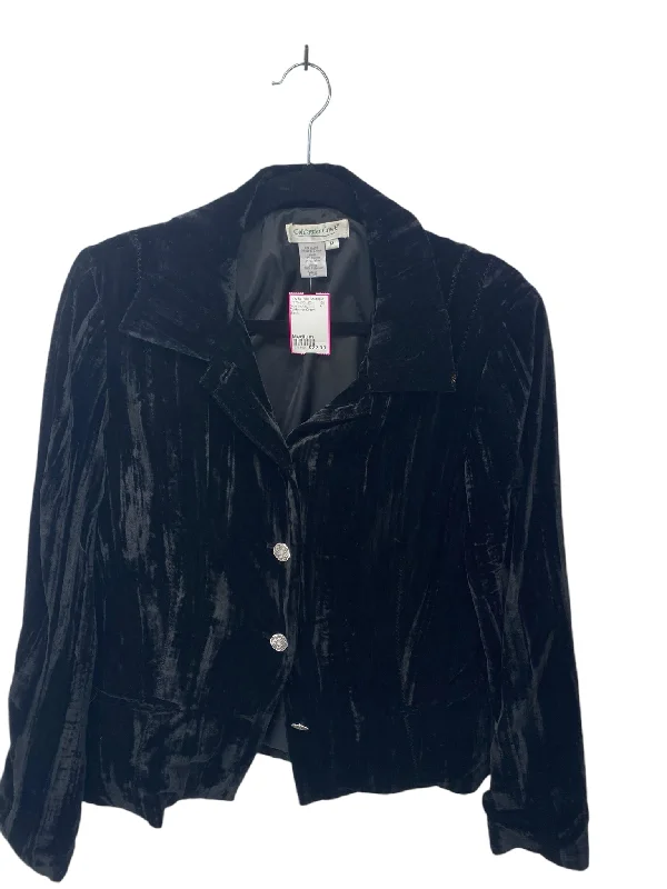 Coldwater Creek Misses Size Medium Black Tops Jacket