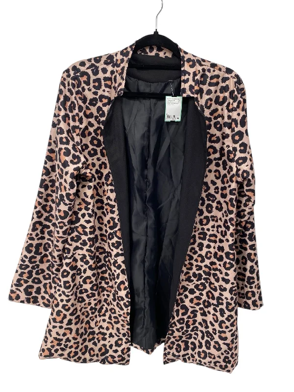 It's SO You Boutique Misses Size XL Animal Print Tops Jacket