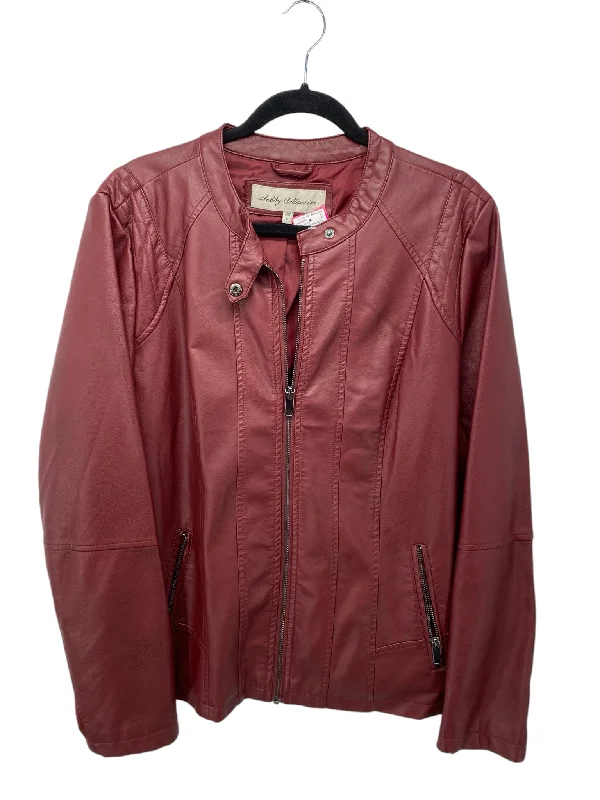 It's SO You Boutique Misses Size XL Burgundy Tops Jacket