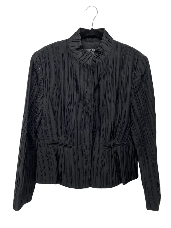 Lafayette 148 Misses Size 10 Black Tops Jacket