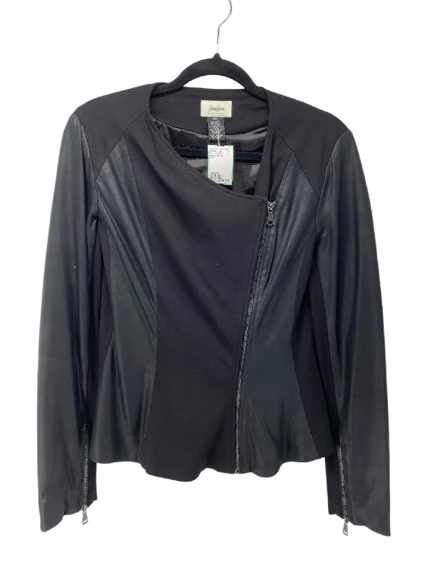 Neiman Marcus Misses Size Large Black Tops Jacket