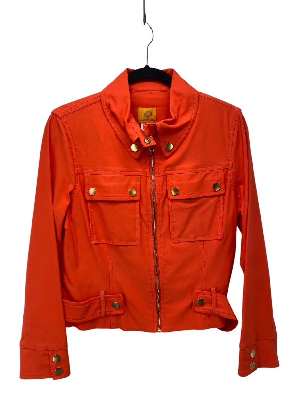 Ruby Rd Misses Size 8 Orange Tops Jacket