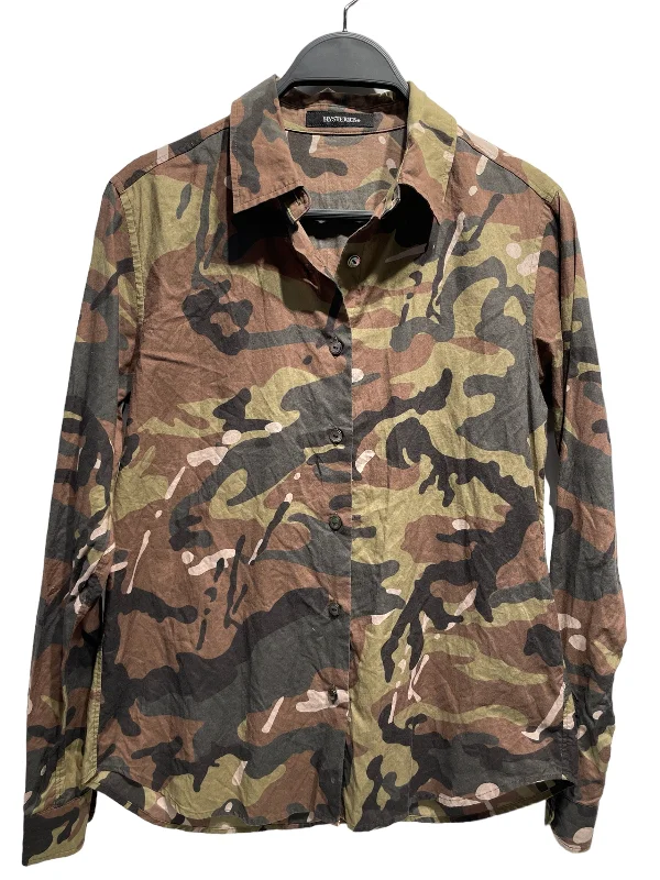 HYSTERIC GLAMOUR/LS Shirt/FREE/Camouflage/Cotton/GRN/