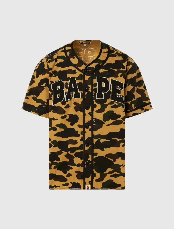 CAMO BASEBALL SHIRT