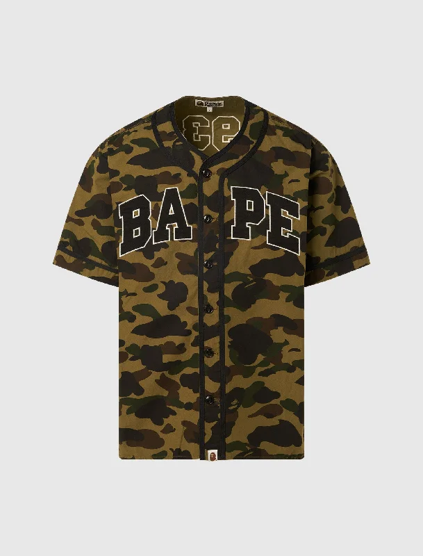 CAMO BASEBALL SHIRT