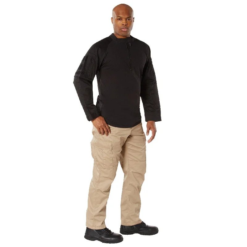 Rothco 1/4 Zip Military Fire Retardant NYCO Combat Shirt