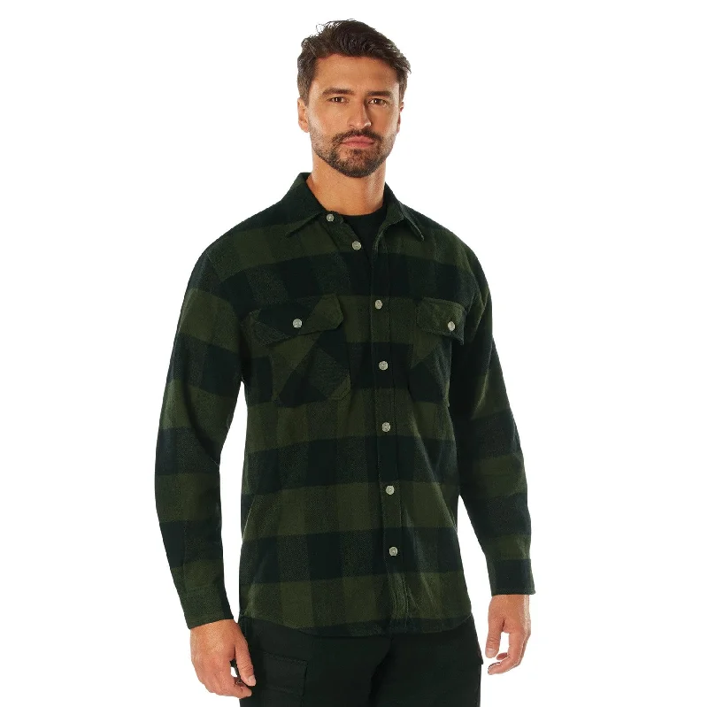 Olive Drab Plaid