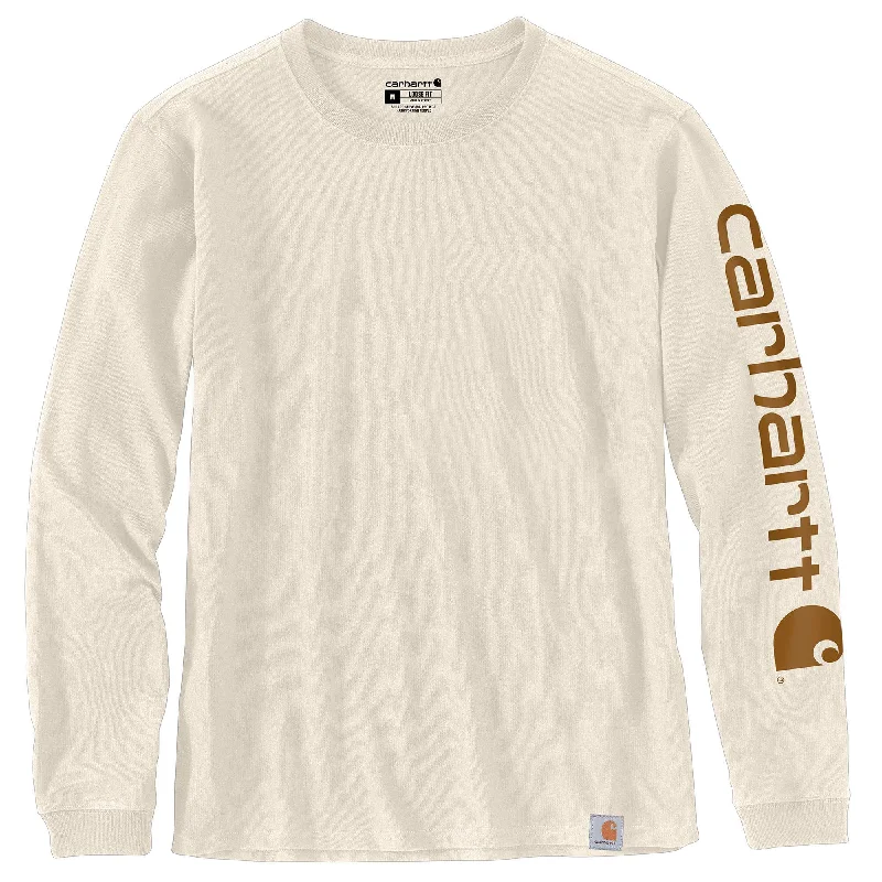 103401 - Carhartt Women's WK231 Workwear Sleeve Logo Long-Sleeve T-Shirt