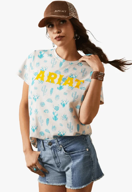 Ariat Womens REAL Cactus Garden T-Shirt