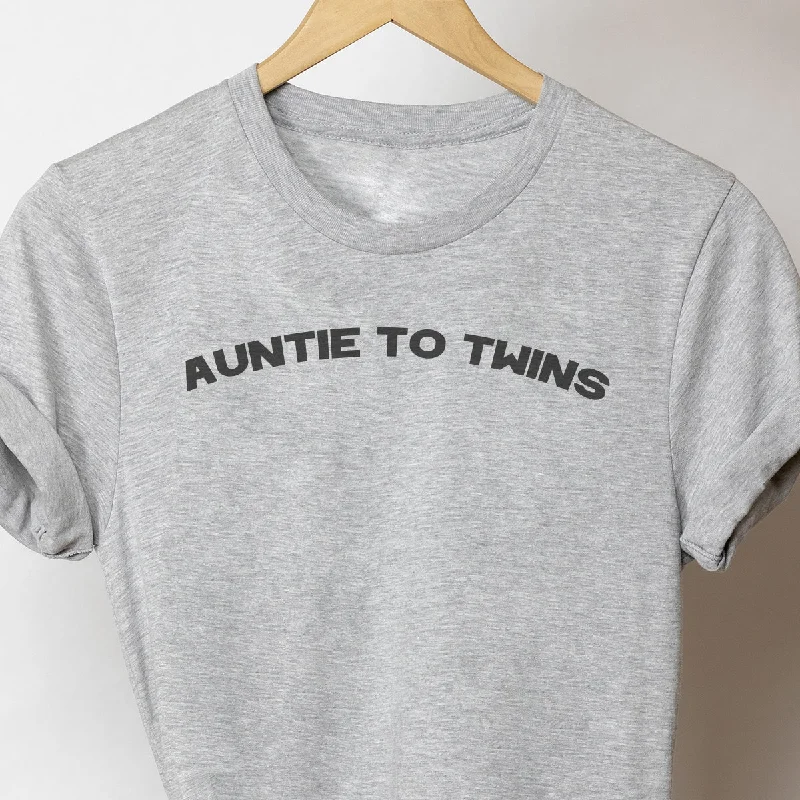 Auntie To Twins - Womens T-Shirt - Auntie T-Shirt