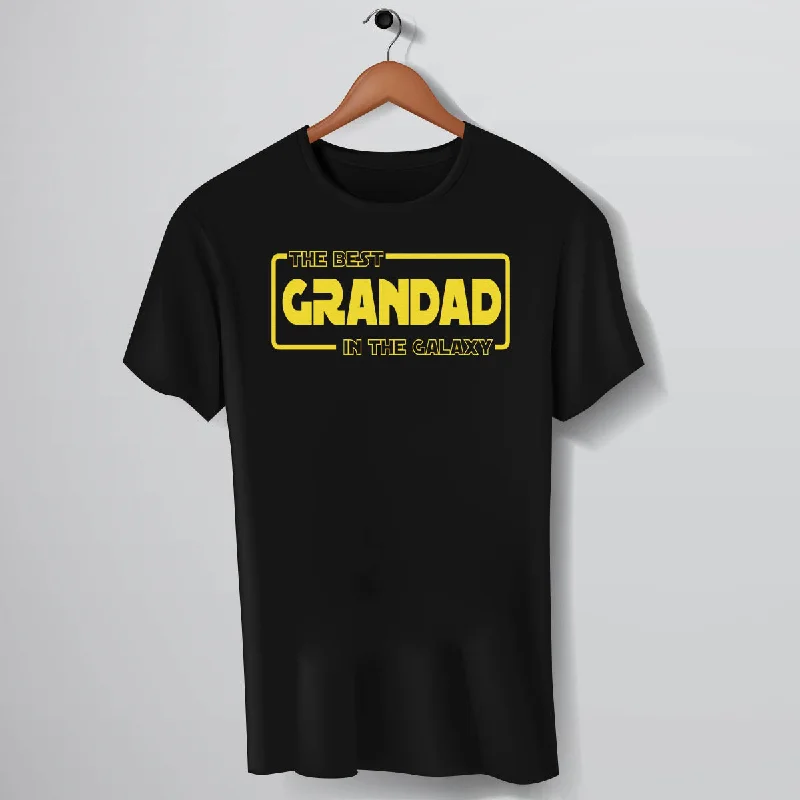 Best Grandad In The Galaxy - Mens T-Shirt - Grandad T-Shirt