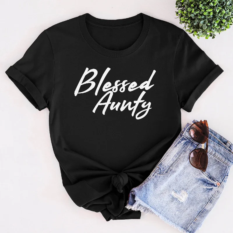 Blessed Aunty - Womens T-Shirt - Auntie T-Shirt