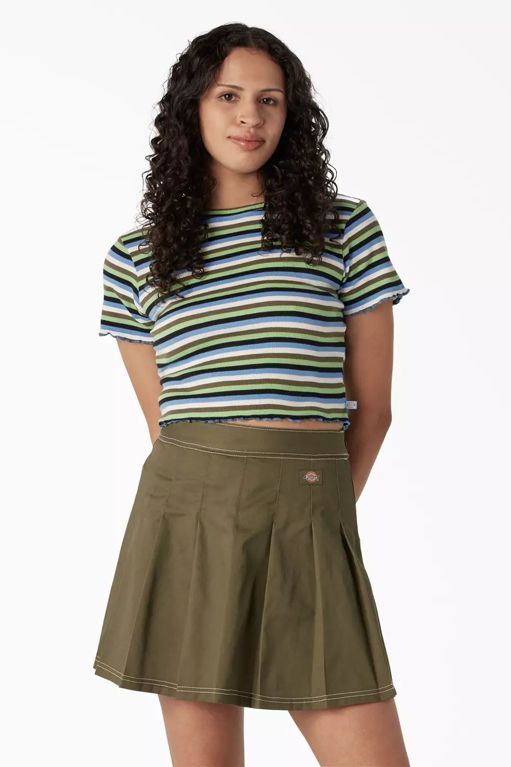 FSR51 Striped Cropped T-Shirt