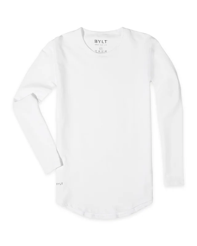 Drop-Cut Long Sleeve: BYLT Signature (Size L)