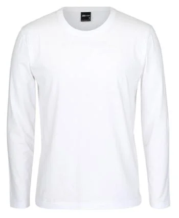 1LSNC White Painters JB's  Long Sleeve Non-Cuff Tee