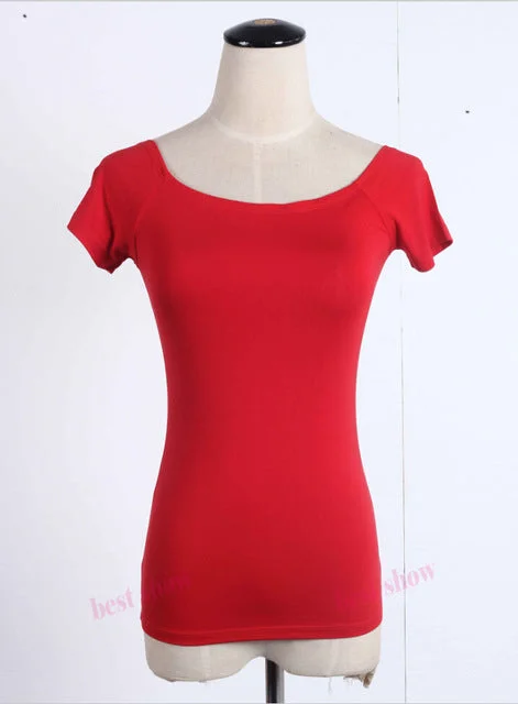 red short sleeve