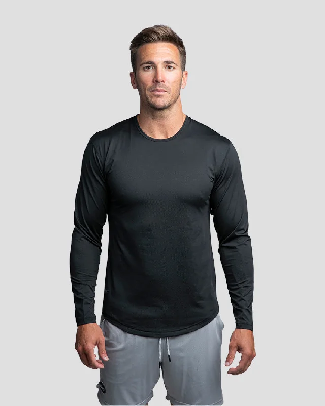 Performance Drop-Cut Long Sleeve