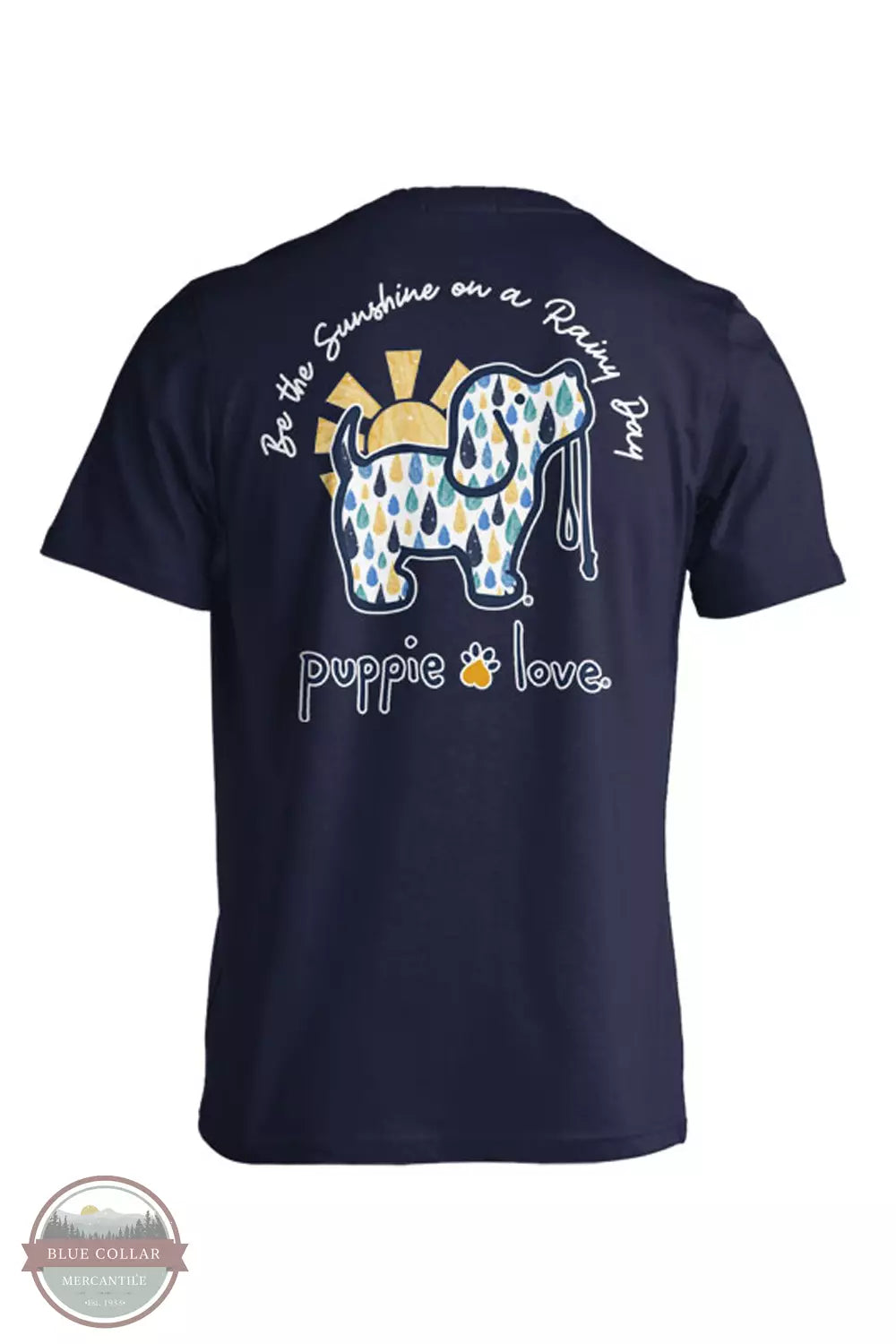 SPL1611 Raindrop Pup Short Sleeve T-Shirt