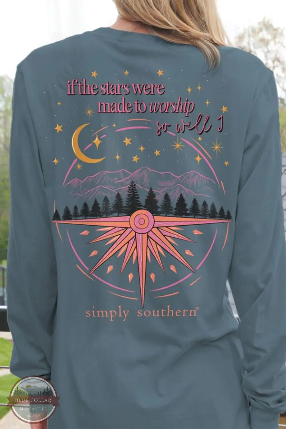 LS-STARS-MIRAGE If the Stars Were Made to Worship Long Sleeve T-Shirt