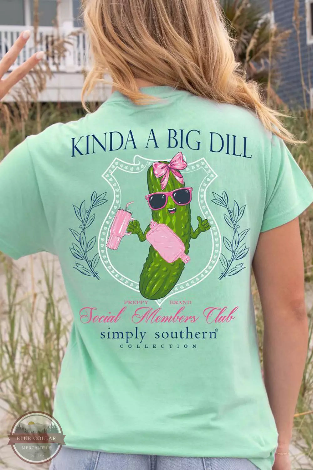 SS-BIGDILL-SEA Kinda a Big Dill T-Shirt