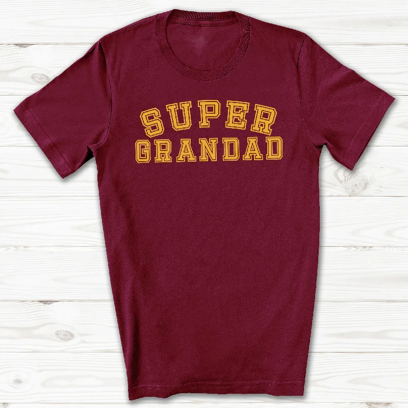 Super Grandad - Mens T-Shirt - Grandad T-Shirt