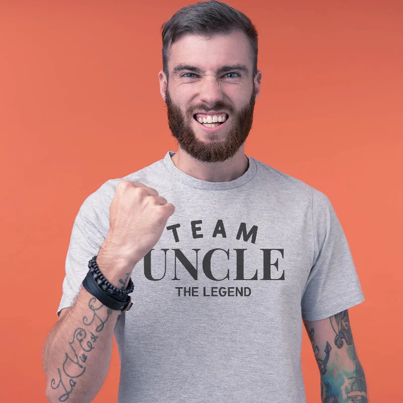 Team Uncle - Black - Mens T-Shirt - Uncle T-Shirt