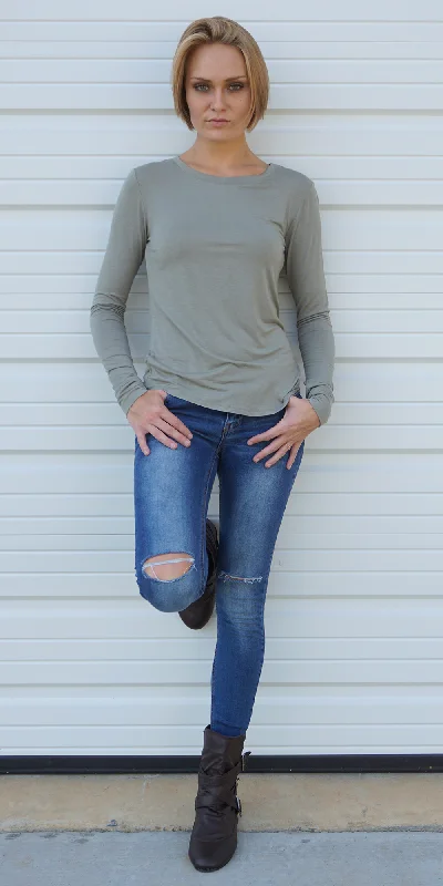 The Essential Long Sleeve Knit Top