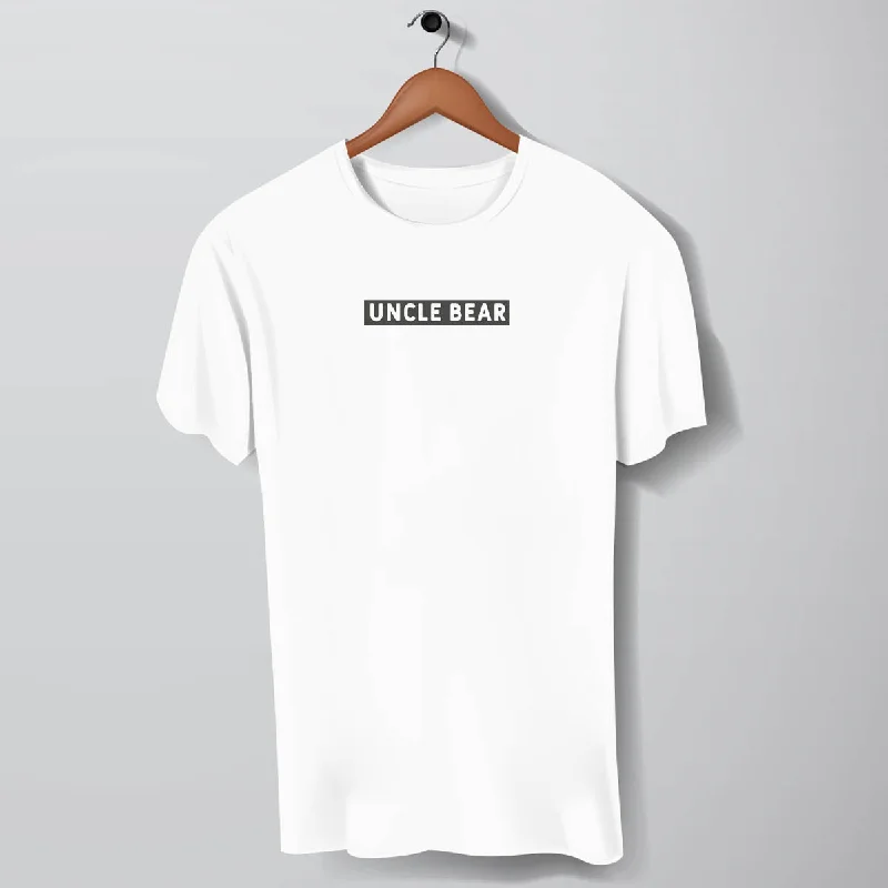 Uncle Bear - Box Logo - Mens T-Shirt - Uncle T-Shirt