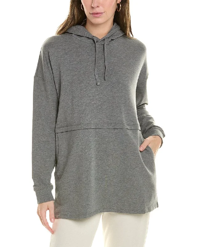 Barefoot Dreams Mc Fleece Luxe Lounge Anorak Sweatshirt