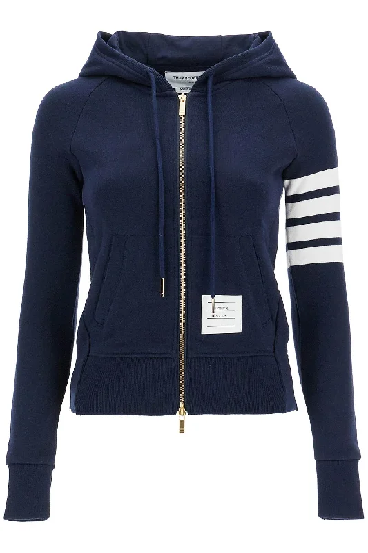 Thom Browne Women's 4-Bar Full Zip Hoodie