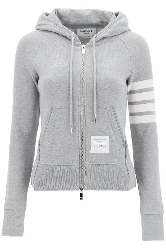 Thom Browne Women's 4-Bar Full Zip Hoodie