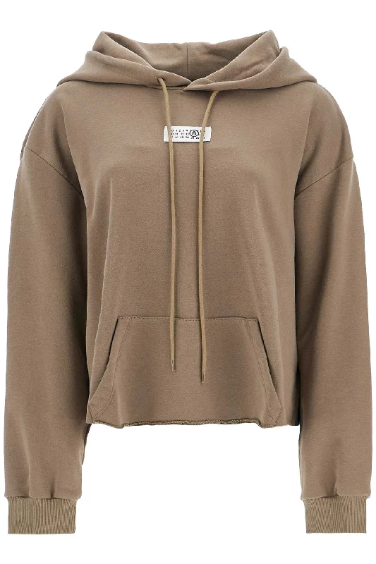 Mm6 Maison Margiela Women's Boxy Hoodie With Hood