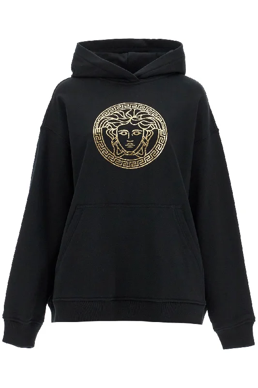 Versace Women's Hooded Sweatshirt With Med