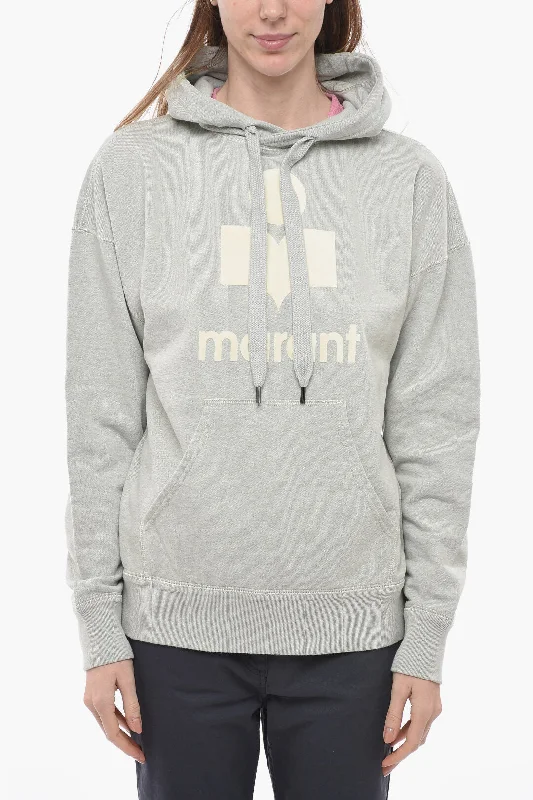 Isabel Marant ETOILE Flocked Logo MANSEL Hoodie