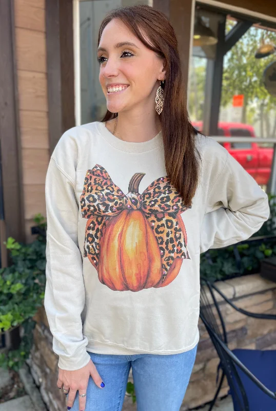 QG Cheetah Pumpkin Sweatshirt