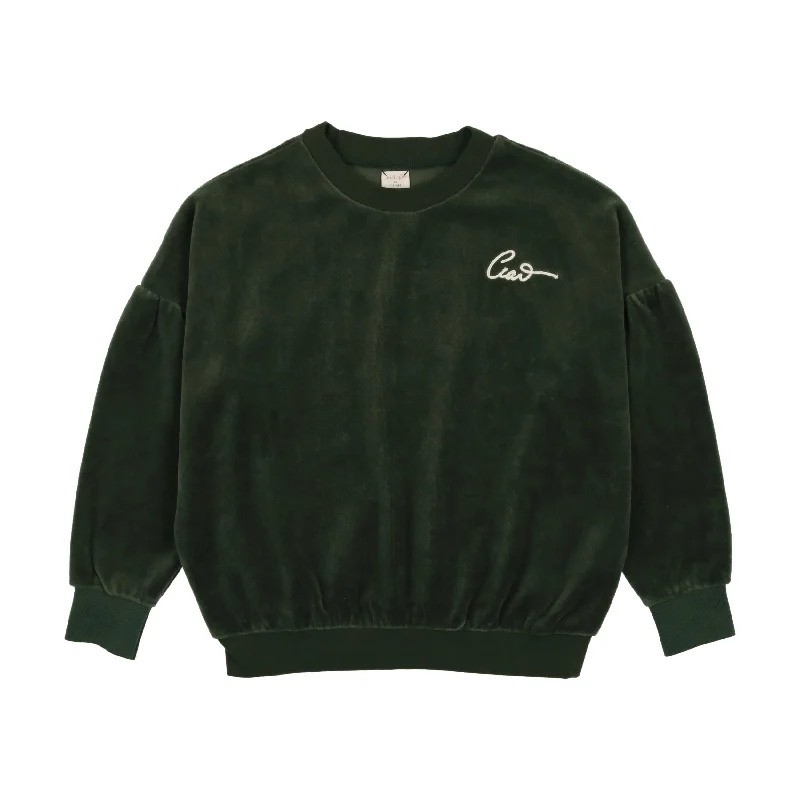 Velour Sweatshirt