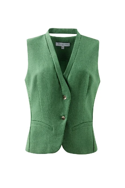 BRIGHT GREEN VEST