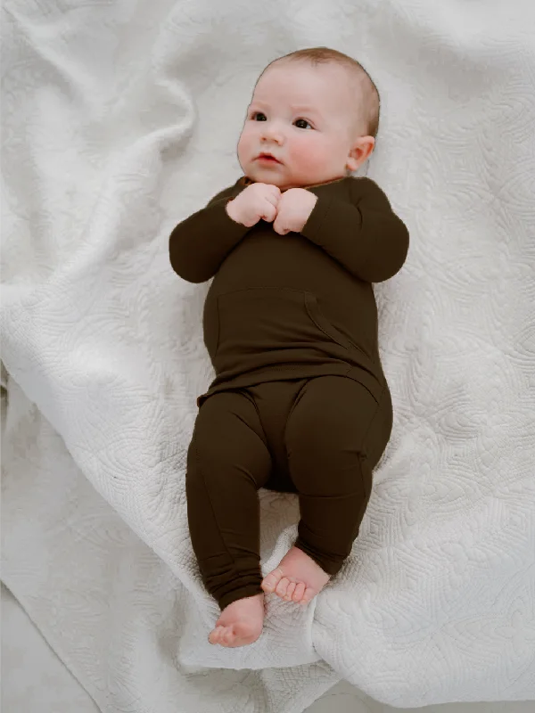 Finley Romper in Mocha