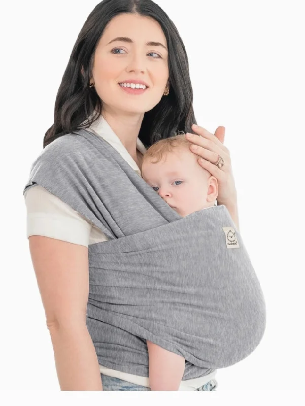 KeaBabies Original Baby Wrap Carrier (Classic Grey)