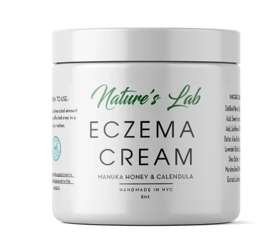 Nature's Lab Eczema Cream- Manuka Honey & Calendula 8oz